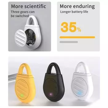 Ультразвуковой электронный отпугиватель птиц для кемпинга на открытом воздухе, портативное интеллектуальное устройство против комаров, автоматический отпугиватель комаров A3