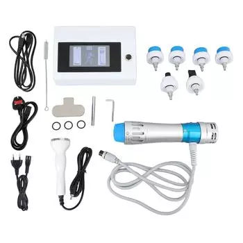2 в 1 Ультразвуковой аппарат ударно-волновой терапии Массаж тканей Экстракорпоральный аппарат ударной волны с B EU Plug