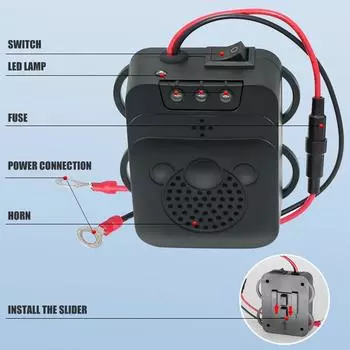 Ультразвуковой автомобильный отпугиватель крыс и мышей, тараканов, насекомых-вредителей, отпугиватель