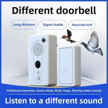 Ультразвуковой беспроводной отпугиватель птиц для дома и балкона