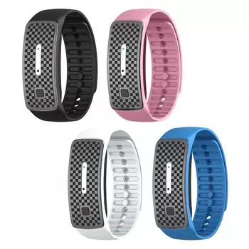 Ультразвуковой браслет от комаров Электронный отпугиватель комаров для активного отдыха A