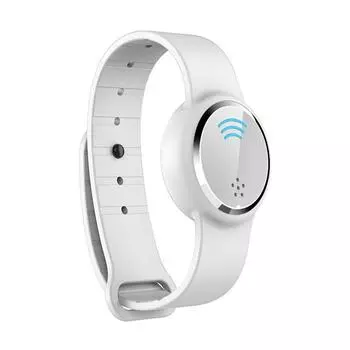 Ультразвуковой браслет от комаров USB-зарядка отпугиватель комаров на запястье белый