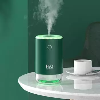 Ультразвуковой цветной увлажнитель воздуха Marquee Night Light Glacier Увлажнитель воздуха USB-зарядка Автомобильный диффузор Эфирное масло Автомобильный очиститель воздуха белый