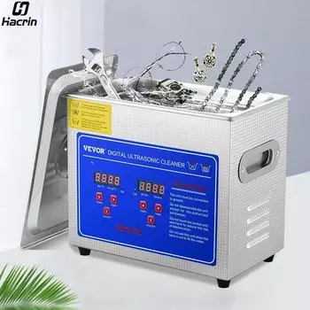 Ультразвуковой очиститель 2л 3л Ультразвуковая чистящая машина для очков ювелирных изделий Инструмент Части 120 Вт Высокочастотная ультразвуковая чистящая ванна EU