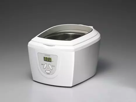 Ультразвуковой очиститель CITIZEN SWS510 42 кГц, мощная очистка, большая емкость 600 мл, функция предотвращения перегрева, безопасная конструкция с функцией таймера термостата