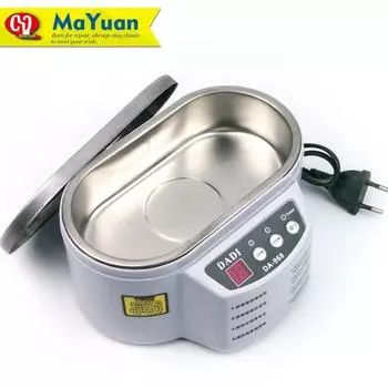 Ультразвуковой очиститель двойного действия для очков, ювелирных изделий, печатающих головок, телефонов и материнских плат null