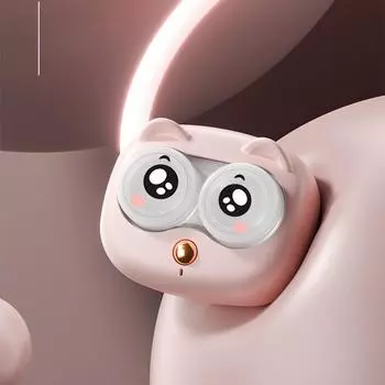 Ультразвуковой очиститель контактных линз со съемной коробкой, машина для очистки слезного белка, портативный футляр для контактных линз прозрачный