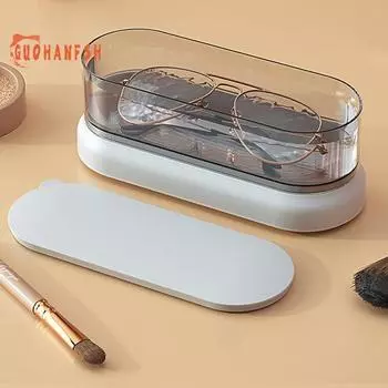 Ультразвуковой очиститель Mute для очков, часов, колец — большая емкость для домашнего использования белый