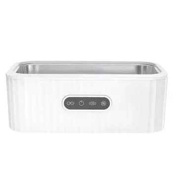 Ультразвуковой очиститель, стиральная машина для ювелирных изделий, очков, маникюрных камней, часов, щетка для бритвы, частота ультразвуковой очистки us белый