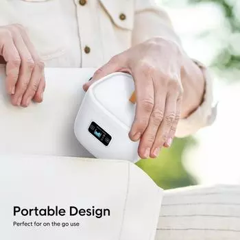 Ультразвуковой очиститель Ультразвуковой очиститель зубных протезов Машина убивает 99,99% бактерий запаха Бытовая портативная машина для чистки зубных лунок European standard белый