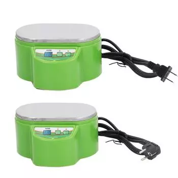 Ультразвуковой очиститель ювелирных изделий 30 Вт, 50 Вт, 2 скорости, переключение 40 кГц, 500 мл, ультразвуковой очиститель EU Plug 220V