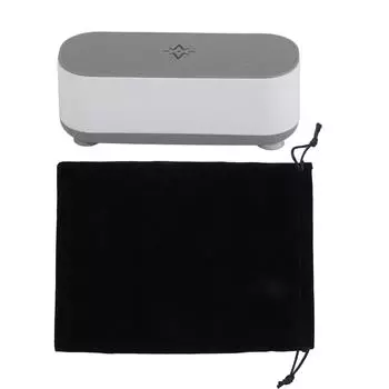 Ультразвуковой очиститель ювелирных изделий, портативный, глубокая очистка, небольшая ультразвуковая чистящая машина для дома