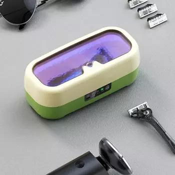 Ультразвуковой очиститель ювелирных изделий с управлением в одно касание, защита от перегрева, высокочастотная вибрация, машина для чистки ювелирных изделий, очков USB Charging