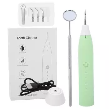 Ультразвуковой очиститель зубного камня Электрический очиститель зубов Пятна Налет Удаление зубного камня Скребок