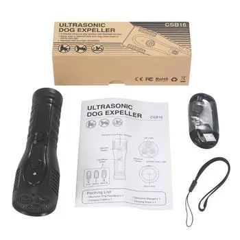 Ультразвуковой отпугиватель агрессивных атакующих собак, антилай, товары для домашних животных