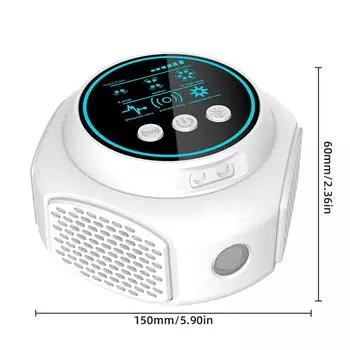 Ультразвуковой отпугиватель грызунов 4-в-1, электронный отпугиватель крыс на 360 градусов, гуманные мышеловки EU Plug белый