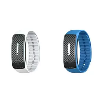 Ультразвуковой отпугиватель комаров Браслет против укусов комаров(белый)