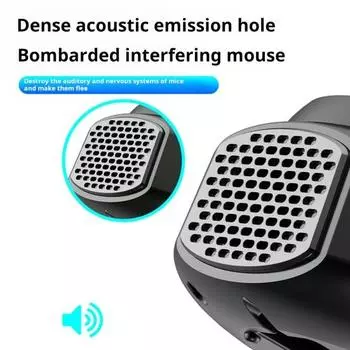 Ультразвуковой отпугиватель мышей Yousheng с 4 рабочими режимами, широкий диапазон действия, устройство для отпугивания грызунов и белок в помещении без химикатов USB белый