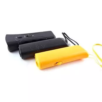 Ультразвуковой отпугиватель собак со светодиодной батареей, антилай, устройство для остановки коры, тренажер