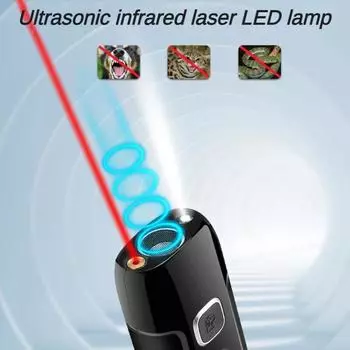 Ультразвуковой отпугиватель собак, средства обучения и поведения, оборудование, мощный отпугиватель собак, антилай, товары для домашних животных, аксессуары чёрный