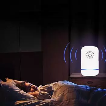 Ультразвуковой отпугиватель вредителей, электронный плагин, отпугиватель вредителей, ультразвуковой отпугиватель для дома, для тараканов, грызунов, мышей, насекомых, комаров 1pc