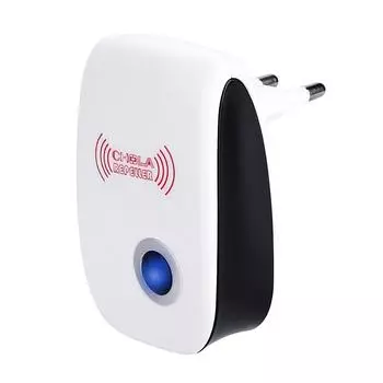 Ультразвуковой отпугиватель вредителей, домашний таракан, убийца комаров, насекомых, вилка стандарта ЕС/США, электронный репеллент от комаров, без запаха, борьба с грызунами EU