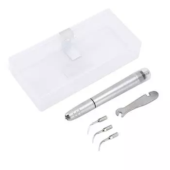 Ультразвуковой пневматический десклер с 4 отверстиями, электрический аппарат для удаления зубного камня и зубного камня