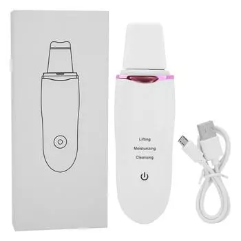 Ультразвуковой скраб для кожи, удаление черных точек, очистка пор, шпатель для лица для ухода за кожей