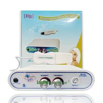 Ультразвуковой скруббер для кожи, отшелушивающий средство для удаления черных точек, глубокое очищение лица, массажер для лица, сужение пор