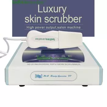 Ультразвуковой скруббер для кожи, вибрационный шпатель для лица, средство для удаления черных точек, скруббер для лица, лопатка, чистый кавитационный пилинг, лифтинг лица EU фиолетовый