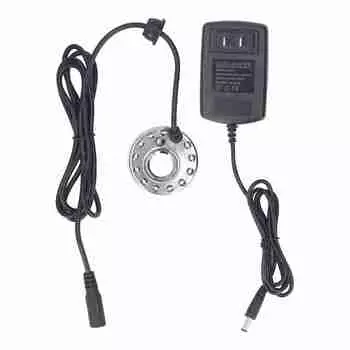 Ультразвуковой туманообразователь 500 мл 4,5 л/ч IP67 водонепроницаемый туманообразователь из нержавеющей стали 304 с цветной подсветкой для