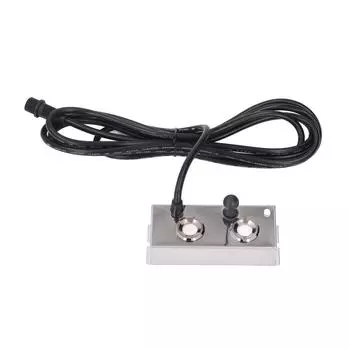 Ультразвуковой туманообразователь с 2 головками 4,5 л/ч, туманообразователь 36 В для пруда, сада, газона, каменистой местности, теплицы, праздничного декора