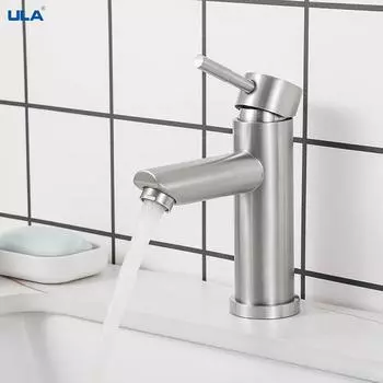 ULA смеситель для раковины в ванной комнате, смеситель для раковины с горячей и холодной водой, кран для ванной комнаты, кран для умывальника, кран G1/2