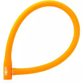Ulac BERLIN Silicone Cover Bicycle 21mm x Lock, 70cm, Orange, UL-ST3-02