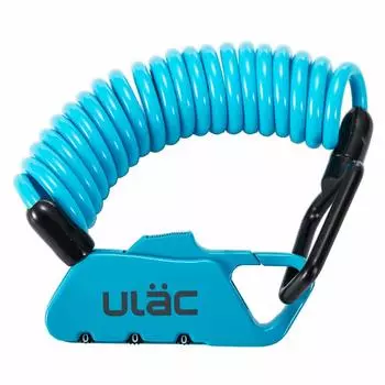 ULAC Bicycle Wire Lock with Chain Stroller Motorcycle Saddle 1200mm Available in Four Colors Lock, Dial, Lock, Lock, Lock, Lightweight, Portable,
