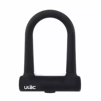 ULAC BROOKLYN Silicone Cover Bicycle 76mm x 128mm Black U-Lock UL-SU3-03