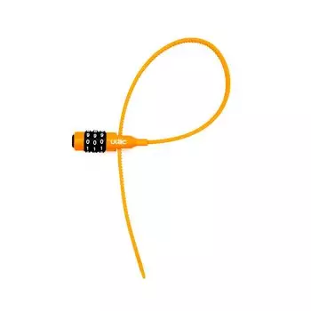 Ulac NeoZip Combo Cable YL1 Orange Lock, AIRJUST-COMBO, оранжевый