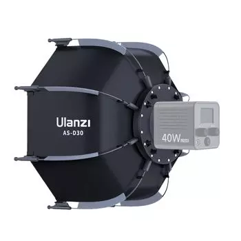 Ulanzi 30см Восьмиугольный Софтбокс Софтбокс Зонт Софтбокс Восьмиугольник Коробка Складной Диффузор Тип Зонта Не Требуется Сборка Включает Сумку Сотовая Решетка