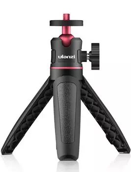 Ulanzi Mini Tripod Selfie Stick 3way Tabletop 3 Tier Telescopic Small Live Suitable for POCKET Samsung Canon Nikon Action Camera ZV-1 /OSMO 1,