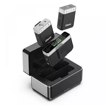 Ulanzi U Mic 100M 2.4GHz MFi беспроводной микрофон штыревой микрофон Laveria Mic дальность передачи 14 часов работы