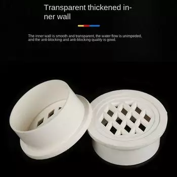 Улавливатель волос, крышка сливного отверстия в ванной, антиблокировочная круглая стабилизирующая напольная решетка для балкона 75mm