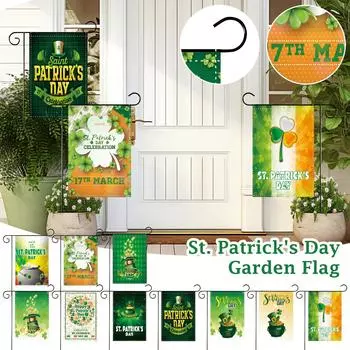 улица. День Святого Патрика Сад Флаг Вечеринка Украшения На Открытом Воздухе One Size