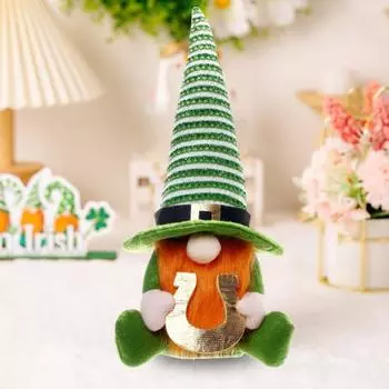 улица. Игрушка гнома на день Святого Патрика, большой нос, длинные усы, очаровательный внешний вид, кукла Рудольфа, безликая игрушка Long