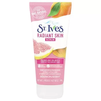 улица. Ives, Radiant Skin, скраб с розовым лимоном и мандарином, 6 унций (170 г)