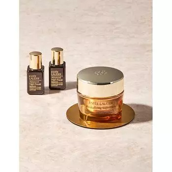 улица. Lauder Supreme Hard Cream 50 мл + Коричневый флакон 15 мл 2 шт. в подарок