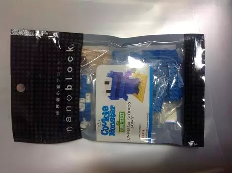 Улица Сезам Наноблок Печенье Монстр [предмет]