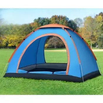Уличная автоматическая всплывающая палатка для кемпинга, зимняя теплая домашняя кровать, палатка на 3-4 человека, ручная палатка для кемпинга 200*150*100cm