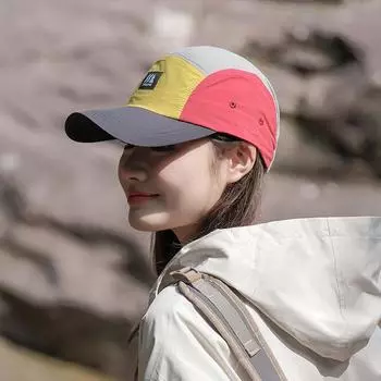 Уличная быстросохнущая дышащая летняя бейсболка модная цветная легкая кепка с козырьком для защиты от солнца Children s 45-54cm