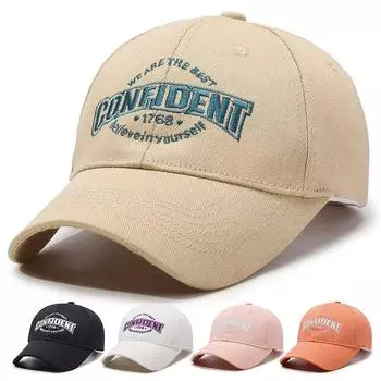 Уличная хард-топ показывает лицо, маленькая, из чистого хлопка, модная, универсальная, для улицы, вышитая трехмерная стильная бейсболка Adjustable розовый