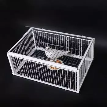 Уличная клетка для голубей на крыше с автоматической дверью и функцией входа 40 length 30 width 26 height, first door